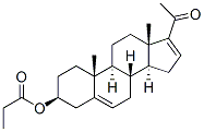 3beta-hydroxypregna-5,16-dien-20-one 3-propionate Structure