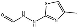 N'-(4-Methylthiazol-2(3H)-ylidene)formhydrazide,32852-21-4,结构式