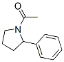 Pyrrolidine,  1-acetyl-2-phenyl-  (9CI) 结构式
