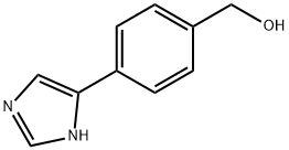 [4-(1H-IMIDAZOL-4-YL)-PHENYL]-METHANOL Struktur