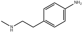 4-氨基-N-甲基苯乙胺, 32868-32-9, 结构式