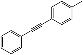 1-甲基-4-苯基乙炔苯, 3287-02-3, 结构式