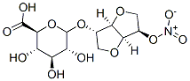 isosorbide-5-mononitrate-2-glucuronide 化学構造式