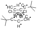 二(T-丁基环戊二烯基)二氯化锆(IV),32876-92-9,结构式