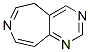 5H-Pyrimido[4,5-d]azepine (9CI) 化学構造式
