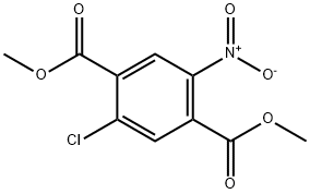 1,4-diMethyl 2-chloro-5-nitrobenzene-1,4-dicarboxylate Struktur