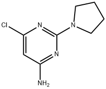 6-CHLORO-2-(1-PYRROLIDINYL)-4-PYRIMIDINAMINE