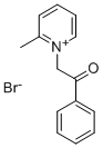 氯化2-甲基-1-(2-氧代-2-苯基乙基)吡啶嗡 结构式