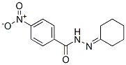 N'-シクロヘキシリデン-p-ニトロベンズヒドラジド 化学構造式
