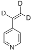 4-Vinylpyridine-d3, 97 atom % D (Inhibited with 0.1% tert-Butylcatechol) Structure