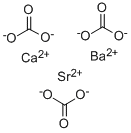 carbonic acid , barium calcium strontium salt Struktur