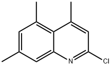 2-Chloro-4,5,7-trimethylquinoline Struktur