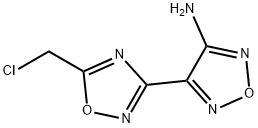 329212-59-1 4-[5-(chloromethyl)-1,2,4-oxadiazol-3-yl]-1,2,5-oxadiazol-3-amine
