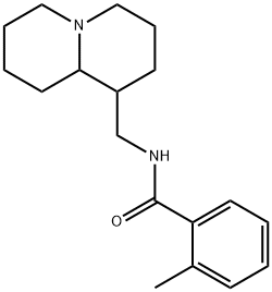 Aminolupinine o-methylbenzoicacid amid Struktur