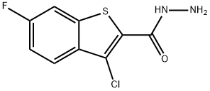 3-CHLORO-6-FLUORO-1-BENZOTHIOPHENE-2-CARBOHYDRAZIDE|3-氯-6-氟-2-苯并噻吩卡巴肼