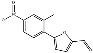 5-(2-METHYL-4-NITROPHENYL)-2-FURALDEHYDE Structure