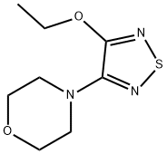 Morpholine, 4-(4-ethoxy-1,2,5-thiadiazol-3-yl)- (9CI) Struktur