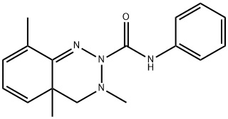 3,4A,8-TRIMETHYL-N-PHENYL-4,4A-DIHYDROBENZO[D][1,2,3]TRIAZINE-2(3H)-CARBOXAMIDE|