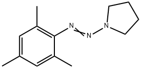 1-(MESITYLDIAZENYL)PYRROLIDINE Struktur