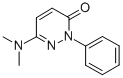 3(2H)-Pyridazinone, 6-(dimethylamino)-2-phenyl-,32929-22-9,结构式