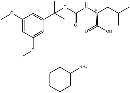 DDZ-L-亮氨酸 环己铵盐,329323-33-3,结构式