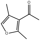 3-Acetyl-2,4-dimethylfuran Struktur