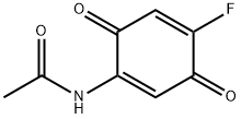 Acetamide,  N-(4-fluoro-3,6-dioxo-1,4-cyclohexadien-1-yl)- 结构式