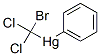 (bromodichloromethyl)phenylmercury