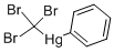 phenyl(tribromomethyl)mercury  Struktur