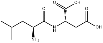 N-L-ロイシル-L-アスパラギン酸 化学構造式