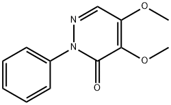 4,5-Dimethoxy-2-phenylpyridazin-3(2H)-one 结构式