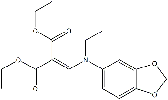 디에틸[[N-에틸-3,4-(메틸렌디옥시)아닐리노]메틸렌]말로네이트