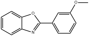 2-(3-METHOXY-PHENYL)-BENZOOXAZOLE 化学構造式