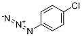 1-叠氮-4-氯苯 溶液,3296-05-7,结构式