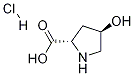 TRANS-4-ヒドロキシ-L-プロリン塩酸塩 化学構造式