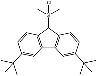 3,6-BIS[(1,1-DIMETHYLETHYL)-9H-FLUOREN-9-YL]CHLORODIMETHYL-SILANE|