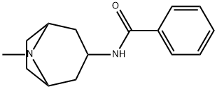 N-(8-甲基-8-氮杂二环[3.2.1]辛-3-基)苯甲酰胺,329738-53-6,结构式