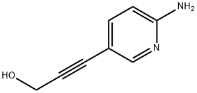 2-Propyn-1-ol, 3-(6-amino-3-pyridinyl)- (9CI) Structure