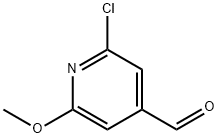 2-氯-6-甲氧基吡啶-4-甲醛,329794-31-2,结构式