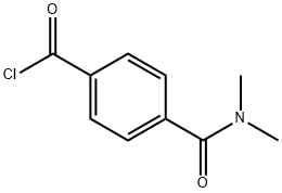 Benzoyl chloride, 4-[(dimethylamino)carbonyl]- (9CI) Structure