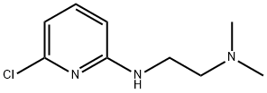 N1-(6-氯吡啶-2-基)-N2,N2-二甲基乙-1,2-二胺, 3298-28-0, 结构式