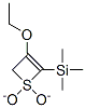 Silane, (3-ethoxy-1,1-dioxido-2H-thiet-4-yl)trimethyl- (9CI) 结构式