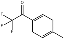 Ethanone, 2,2,2-trifluoro-1-(4-methyl-1,4-cyclohexadien-1-yl)- (9CI) 结构式