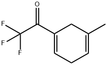 Ethanone, 2,2,2-trifluoro-1-(5-methyl-1,4-cyclohexadien-1-yl)- (9CI) 结构式