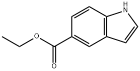 吲哚-5-甲酸乙酯,32996-16-0,结构式