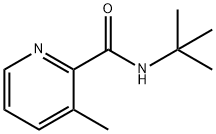 N-T-BUTYL-3-METHYL PYRIDINE-2-CARBOXAMIDE,32998-95-1,结构式