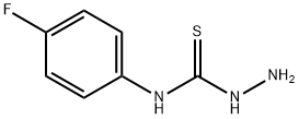 4-(4-氟苯)-3-氨基硫脲, 330-94-9, 结构式