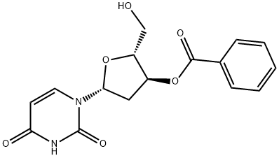 2'-deoxyuridine 3'-benzoate Struktur