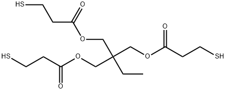三羟甲基丙烷 三(3-巯基丙酸酯), 33007-83-9, 结构式