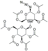 2,3,6,2',3',4',6'-七-O-乙酰基-B-D-纤维二糖基叠氮化物,33012-50-9,结构式
